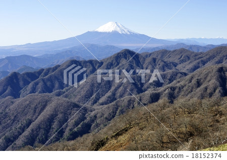 從Tanzawa山觀看富士山 18152374