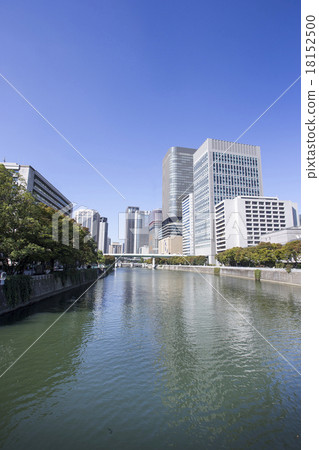 Scenery of Osaka Yodoyabashi Scenery of Osaka Yodoyabashi 18152500