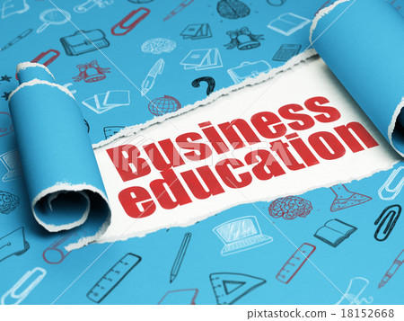 Education concept: red text Business Education Education concept: red text Business Education 18152668
