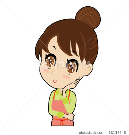 A young housewife looking forward to it 18154348