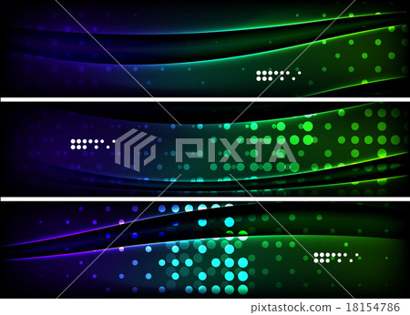 Set of banner, header backgrounds with place for Set of banner, header backgrounds with place for 18154786