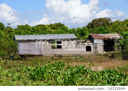 柬埔寨暹粒Trensap湖 柬埔寨暹粒Trensap湖 18155844