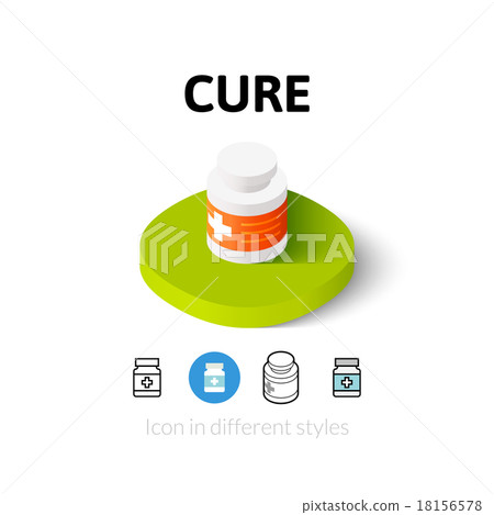 Cure icon in different style Cure icon in different style 18156578