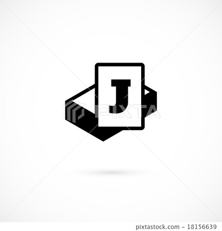 Joker card icon isolated on white background Joker card icon isolated on white background 18156639
