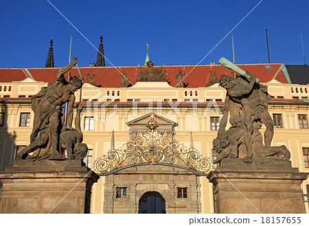 Western gate to Prague Castle, Czech Republic 18157655