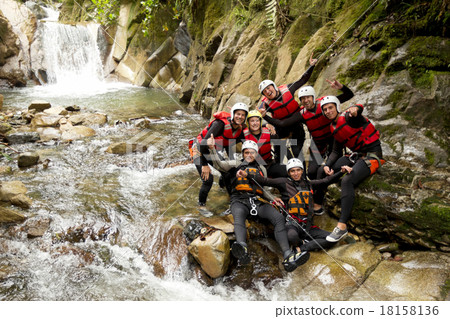Canyoning Team Group Photo Canyoning Team Group Photo 18158136