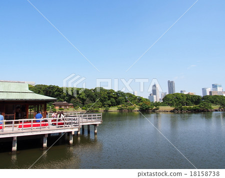 Tokyo Hamarikyu Imperial Garden 18158738