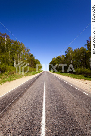 the asphalted road   18160240