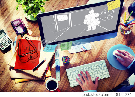 Controlled Workforce Choice Forced Decision Concept 18161774