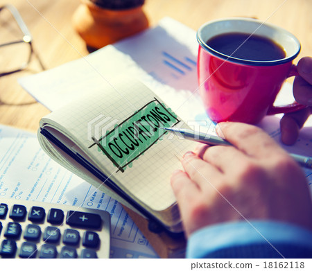 Occupations Career Job Employment Hiring Recruiting Concept 18162118