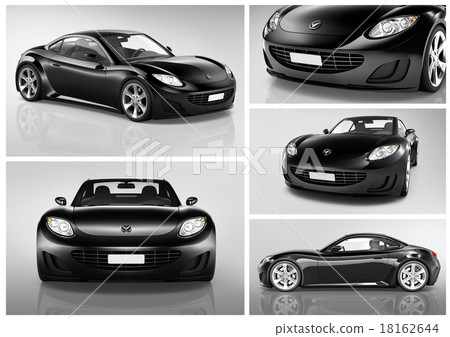Car Vehicle Transportation 3D Illustration Concept Car Vehicle Transportation 3D Illustration Concept 18162644