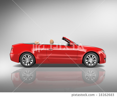 3D Sport Car Vehicle Transportation Illustration Concept 3D Sport Car Vehicle Transportation Illustration Concept 18162683