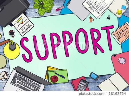 Support Teamwork Advice Assistance Togetherness Concept 18162734