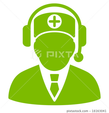 Medical Operator Icon Medical Operator Icon 18163041