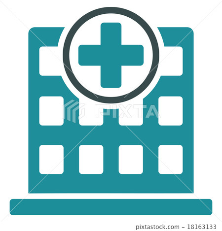 Clinic Building Icon-插圖素材 [18163133] - PIXTA圖庫