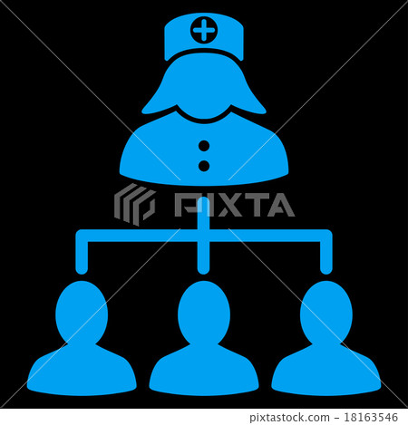 Nurse Patients Icon Nurse Patients Icon 18163546