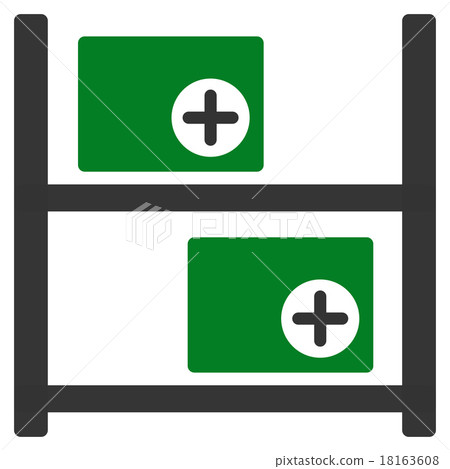 Medical Warehouse Icon 18163608