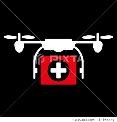 Medical Drone Icon Medical Drone Icon 18163825