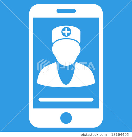 Online Doctor Icon 18164405