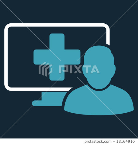 Online Medicine Icon Online Medicine Icon 18164910