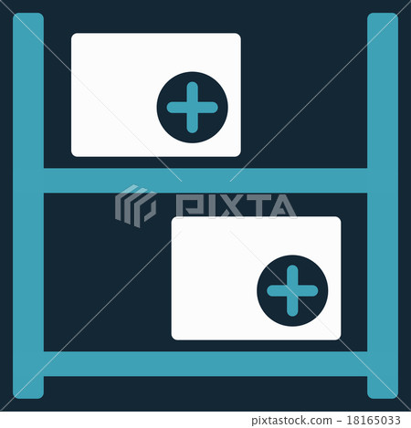 Medical Warehouse Icon 18165033