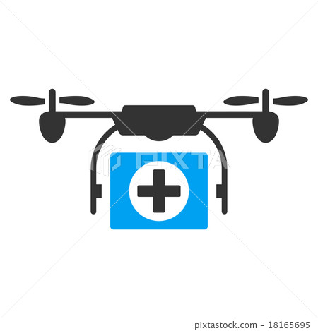 Medical Drone Icon Medical Drone Icon 18165695