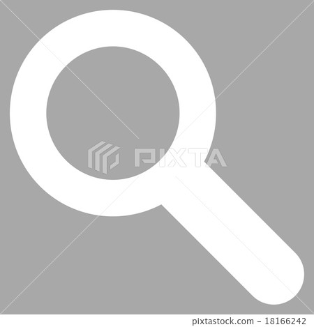 Search flat white color icon Search flat white color icon 18166242