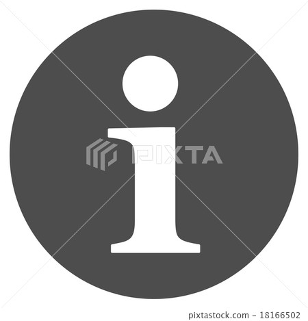 Information flat gray color icon - Stock Illustration [18166502] - PIXTA