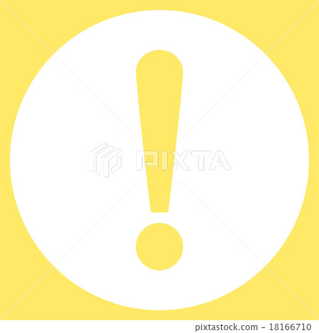 Problem flat white color icon Problem flat white color icon 18166710