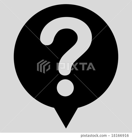 Status flat black color icon 18166916