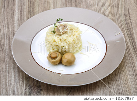 Risotto with mushroom Risotto with mushroom 18167987