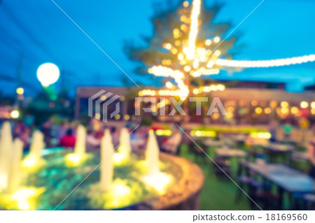 Abstract blur restaurant background 18169560