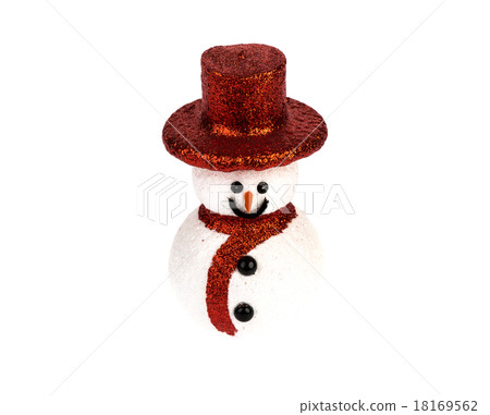 Snowman isolated on white Snowman isolated on white 18169562