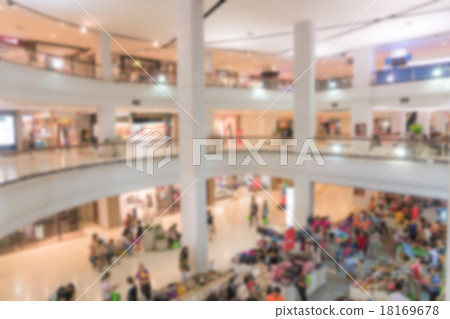 Abstract blur people in shopping center Abstract blur people in shopping center 18169678