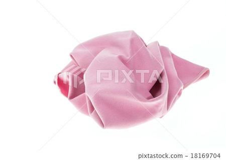 Microfiber cloth for cleaning isolated on white background 18169704