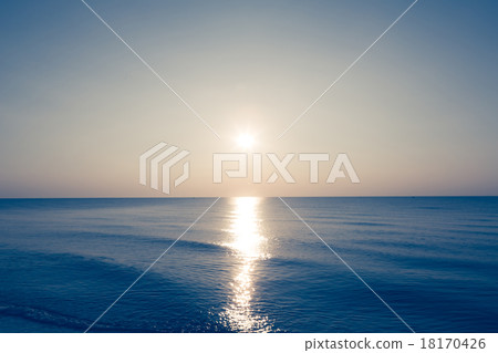 Sea and sky ( Filtered image processed vintage effect. ) Sea and sky ( Filtered image processed vintage effect. ) 18170426