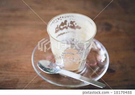 Empty cup of coffee ( Filtered image processed vintage effect. ) 18170488