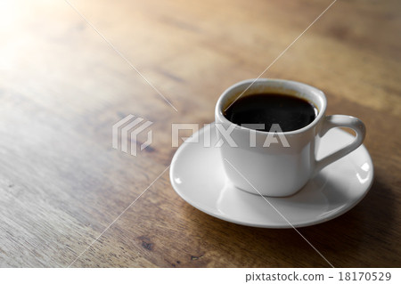 Espresso Coffee cup on wood table Espresso Coffee cup on wood table 18170529