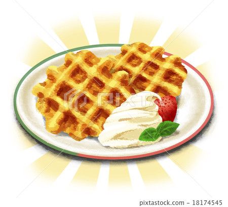 真正的奶蛋烘餅有背景 18174545