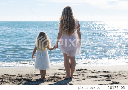 Portrait of a beautiful pregnant woman and Portrait of a beautiful pregnant woman and 18176403