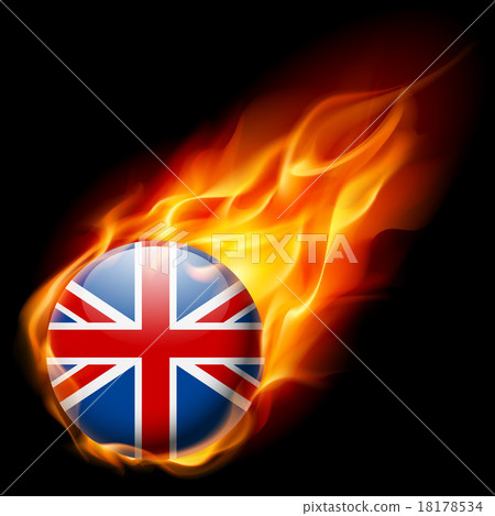 Round glossy icon of Great Britain Round glossy icon of Great Britain 18178534