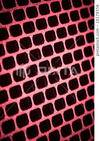 abstract metallic grid 18179358