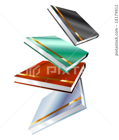 Book 3d vector illustration isolated on white 18179912