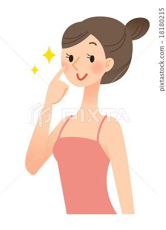 女性面部指點 18180215