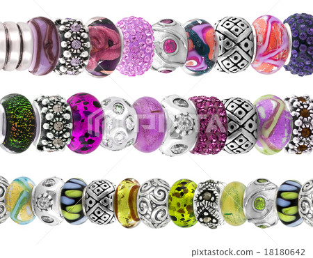 Beautiful silver bracelet with precious stones Beautiful silver bracelet with precious stones 18180642