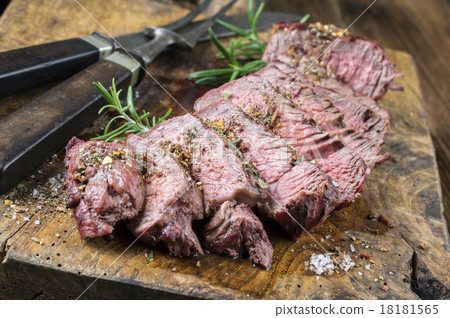 Grilled Steak Slices 18181565