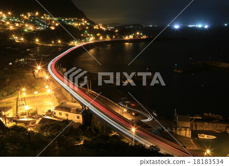 陰陽海夜景 陰陽海夜景 18183534
