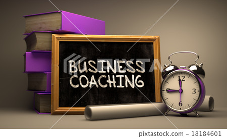 Hand Drawn Business Coaching Concept on Chalkboard Hand Drawn Business Coaching Concept on Chalkboard 18184601