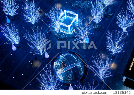 Blue Illumination 18186345