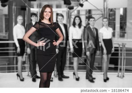 Group of business people Group of business people 18186474